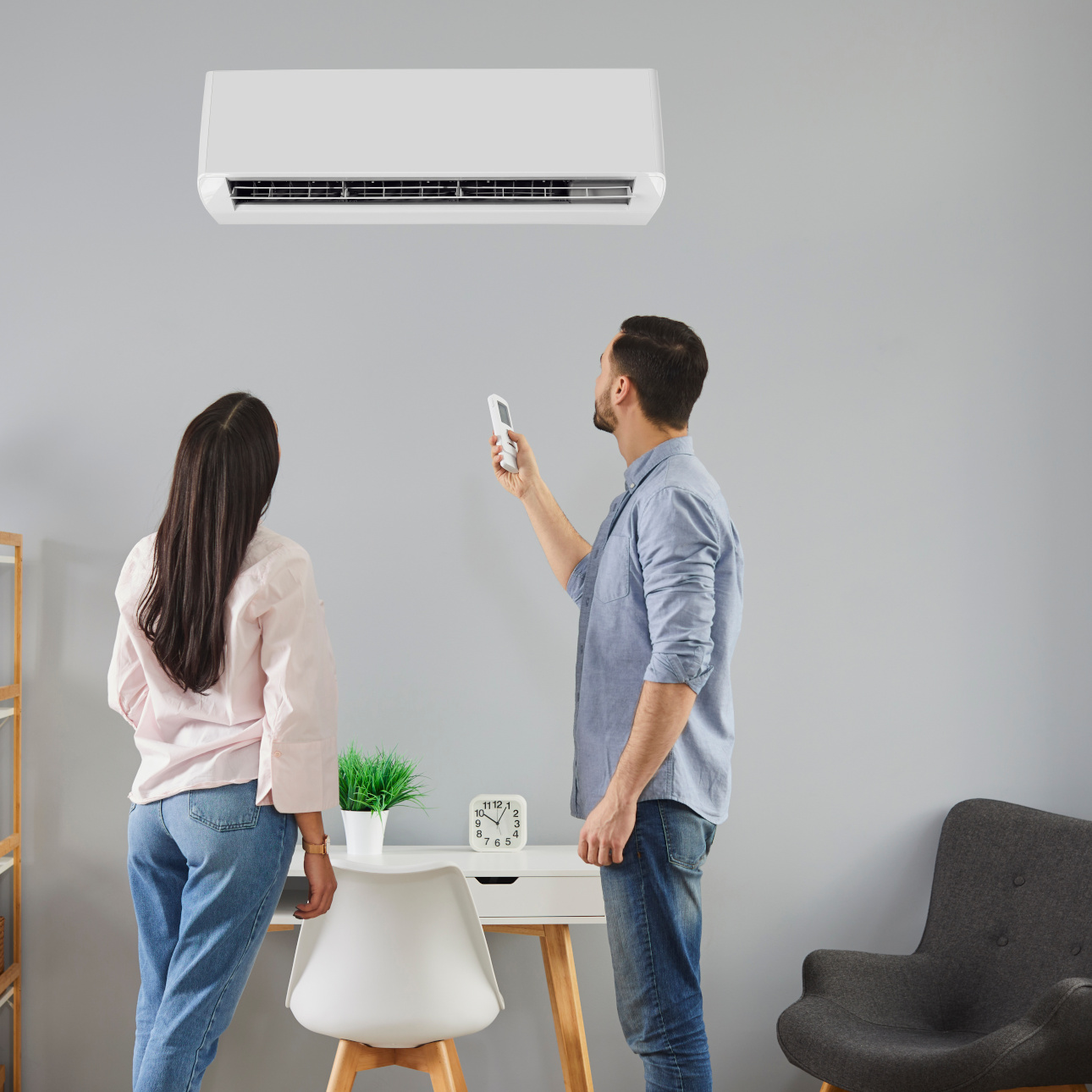 Installation climatisation réversible